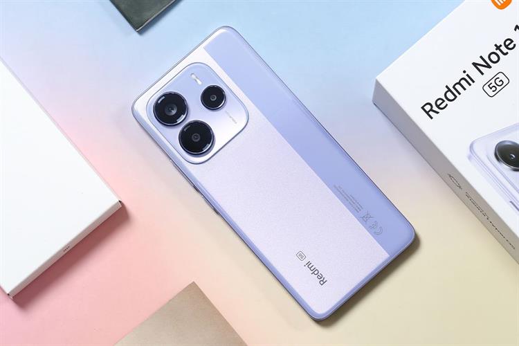Điện thoại Xiaomi Redmi Note 14 5G (8+256GB) Tím