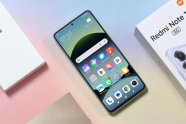 Điện thoại Xiaomi Redmi Note 14 5G (8+256GB) Xanh lá