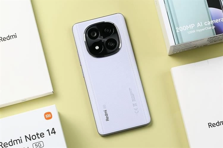 Điện thoại Xiaomi Redmi Note 14 Pro+ 5G (8+256GB) Tím