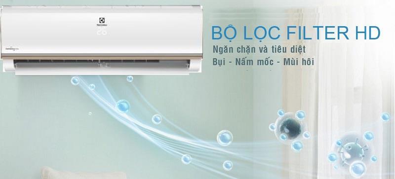 Điều hòa Electrolux 1 chiều Invertert 1HP-9.000BTU ESV09CRO-B1