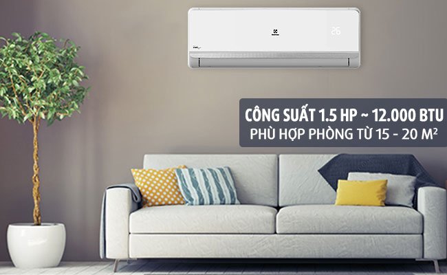 Điều hòa Electrolux 1 chiều Invertert 1.5HP-12.000BTU ESV12 chiềuRR-C3