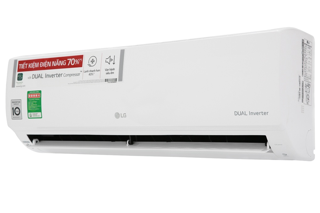 Điều hòa LG Inverter 1 chiều 9000BTU (1HP) V10APH DUALCOOL