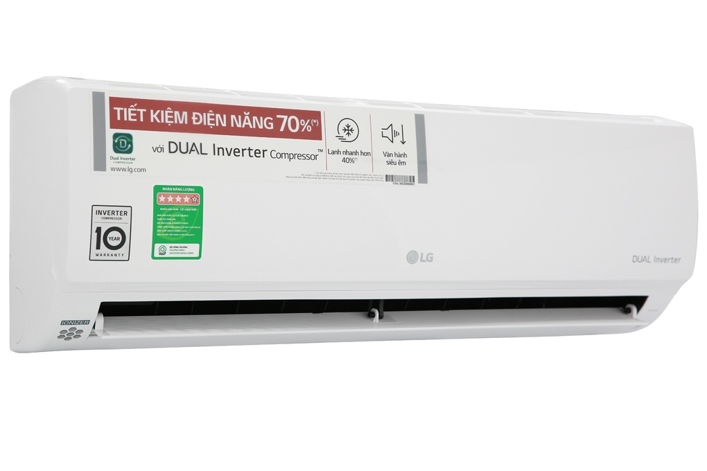 Điều hòa LG Inverter 1 chiều 9000BTU (1HP) V10APH DUALCOOL