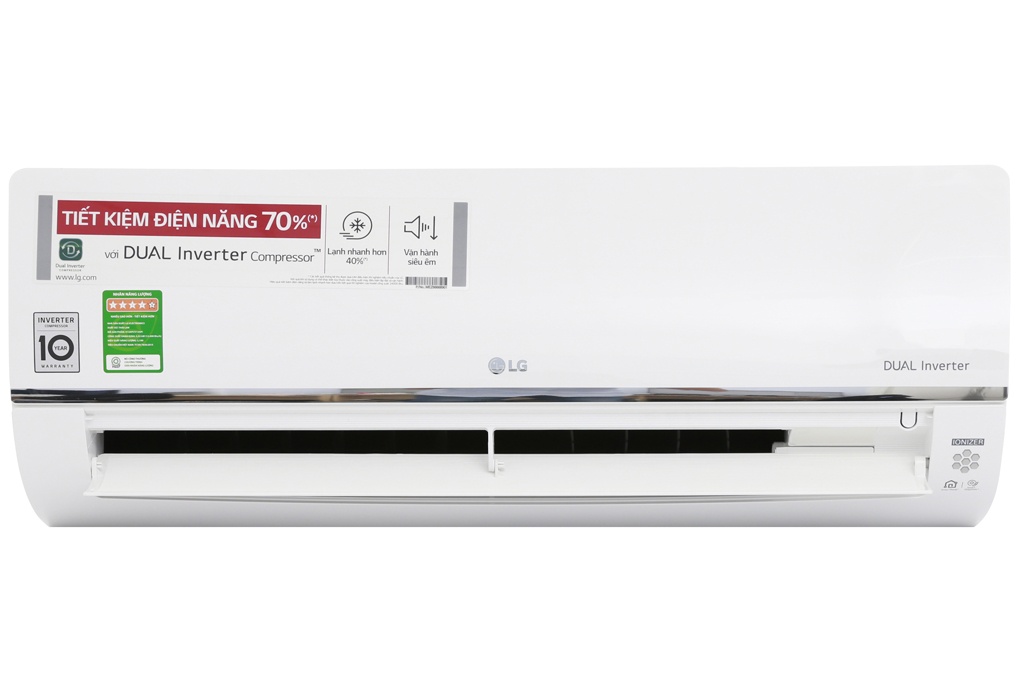 Điều hòa LG sang trọng 1 chiều Inverter 1HP-9.200BTU V10API