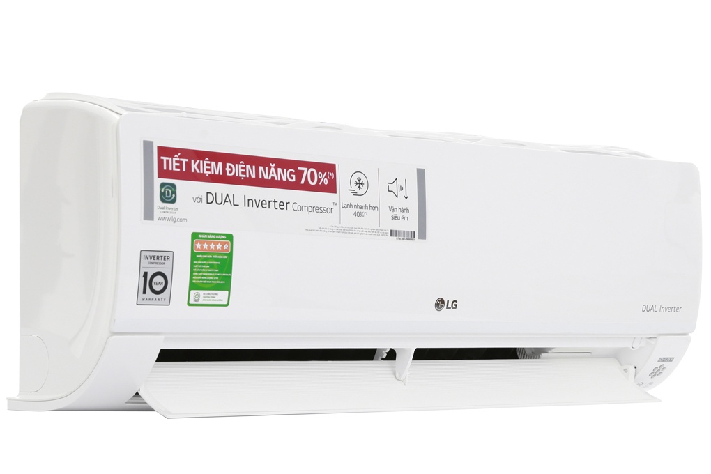 Điều hòa LG sang trọng 1 chiều Inverter 1HP-9.200BTU V10API