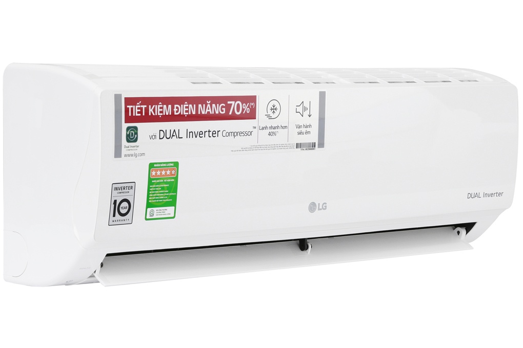 Điều hòa 1 chiều Inverter LG V10ENV 9.200BTU Dual Cool