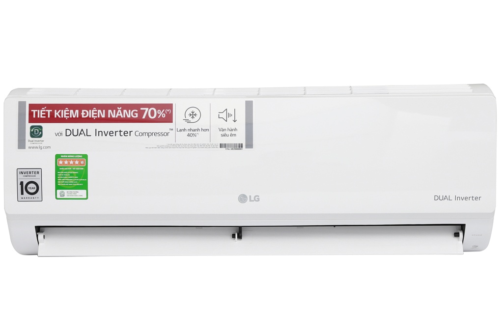 Điều hòa 1 chiều Inverter LG V10ENV 9.200BTU Dual Cool