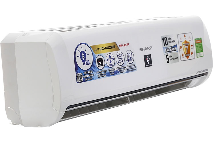 Điều hòa 1 chiều J-Tech Inverter Sharp AH-XP10UHW - 9000BTU