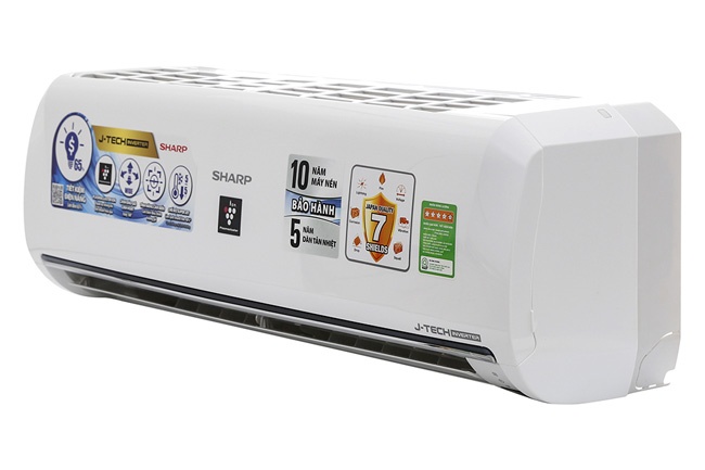 Điều hòa 1 chiều J-Tech Inverter Sharp AH-XP10UHW - 9000BTU