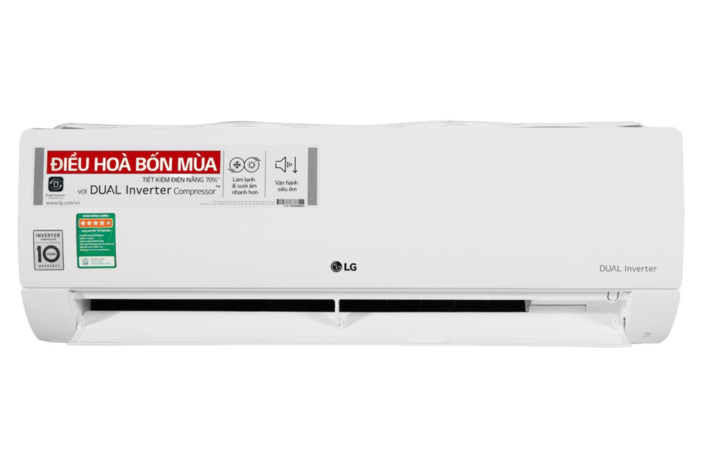 Điều hòa LG tiêu chuẩn 2 chiều Inverter 1HP-9.200BTU B10END