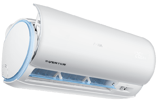 Điều hòa AQUA 2 chiều Inverter 10100BTU AQA-KCHV9D