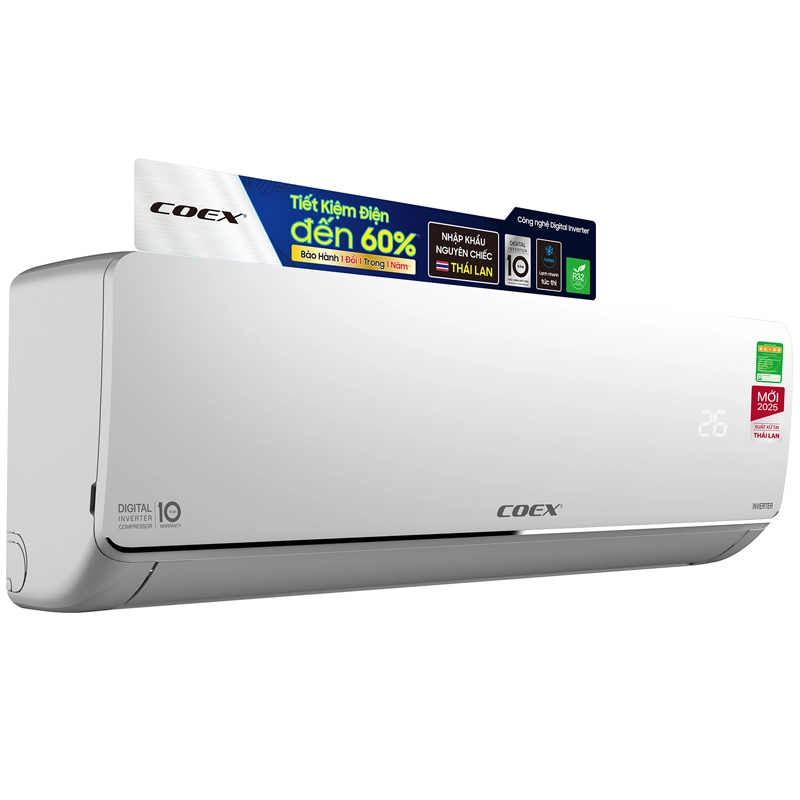 Điều hòa Coex 1 chiều Inverter 2HP-18000BTU CA-18IN35