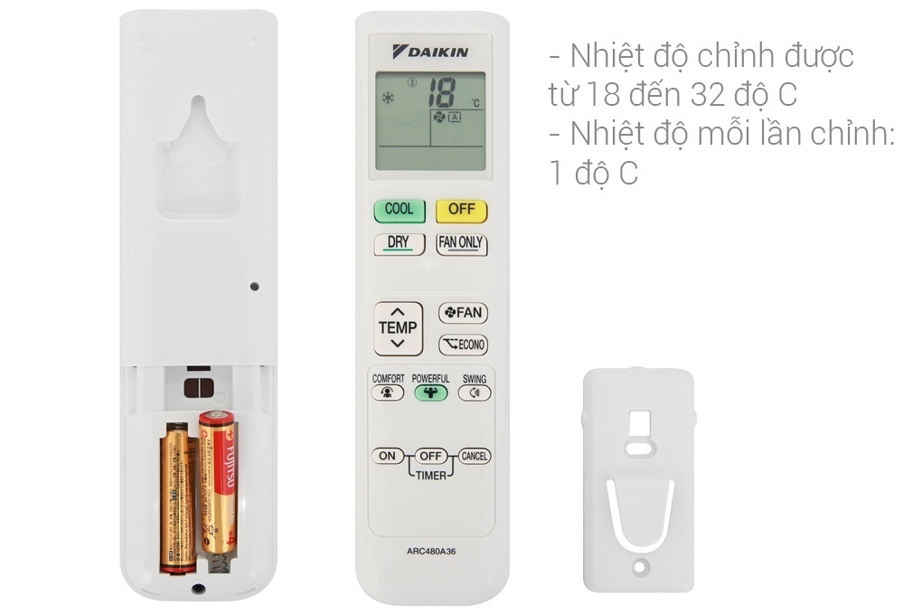 Điều hòa Daikin 1 chiều Inverter 1HP-9.000BTU ATKA25UAVMV