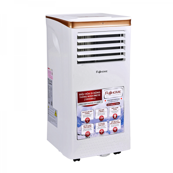 Điều hòa di động 10.000BTU FujiHome PAC10-Điều khiển