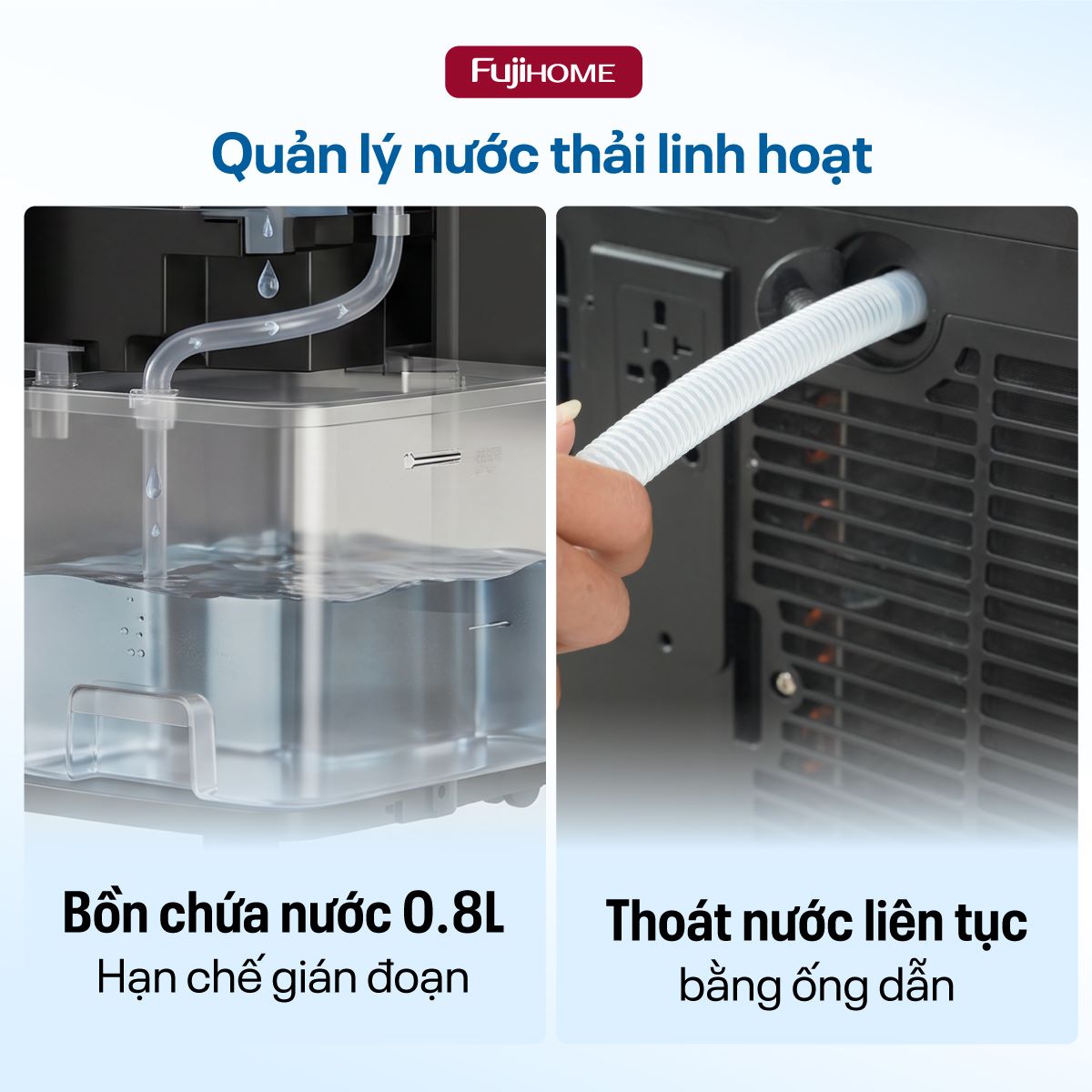 Điều hòa di động Inverter 12.000BTU FujiHome PAC12Pro-Điều khiển