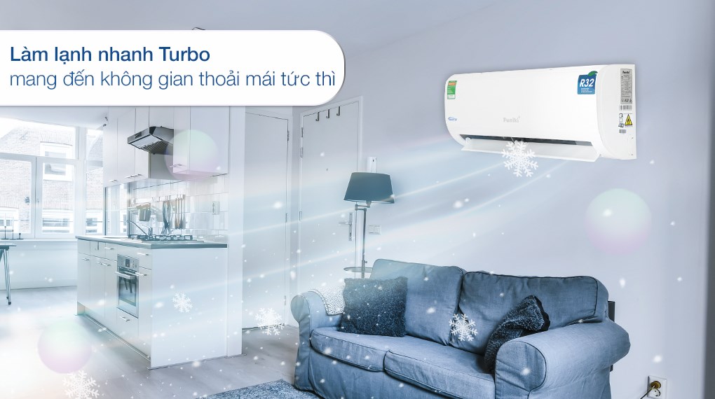 Điều hòa Funiki 1 chiều Inverter 12.000.Btu/1.5HP HIC 12TMU