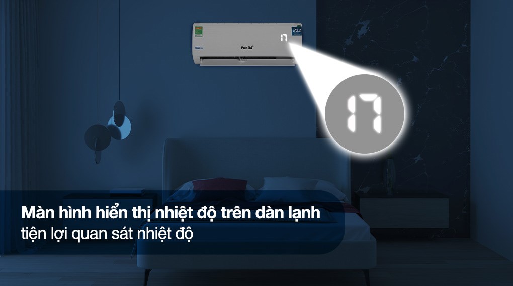 Điều hòa Funiki 1 chiều Inverter 9.000Btu/1HP HIC 09TMU