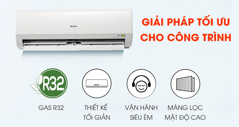 Điều hòa Gree 1 chiều Inverter 24000BTU GWC24PD-K3D0P4
