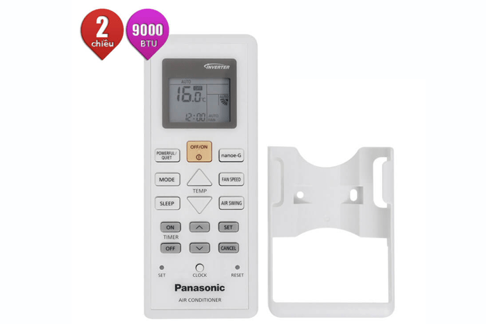 Điều hòa Panasonic 2 chiều Inverter 1HP-9.000BTU CS-YZ9UKH-8