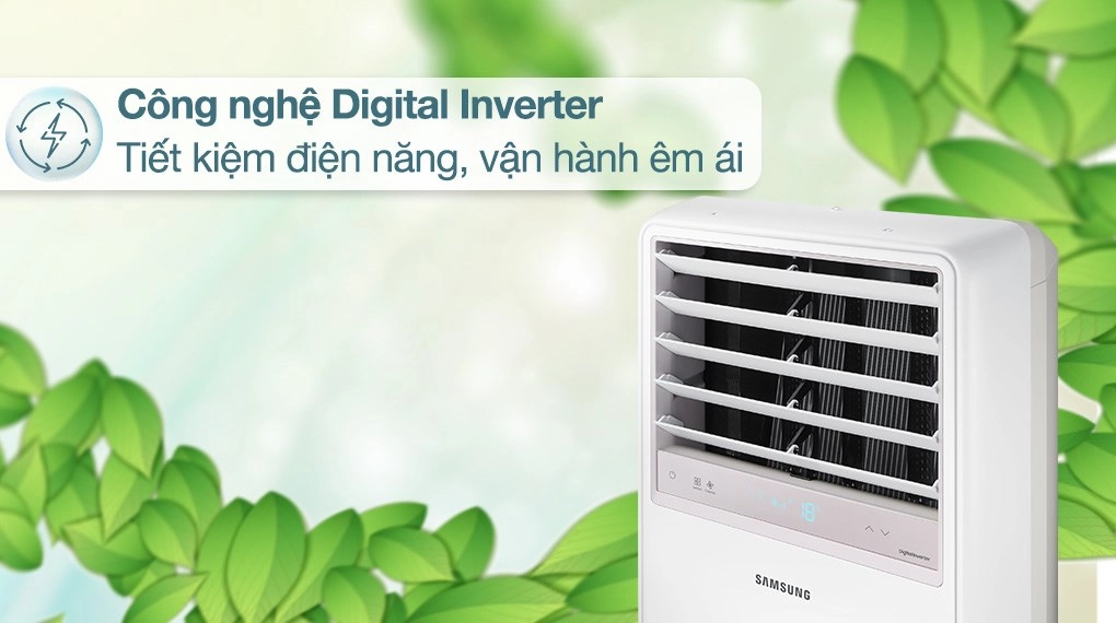Điều hòa Samsung Tủ Đứng Inverter 1 chiều 47800Btu AC048BNPDKC/TC