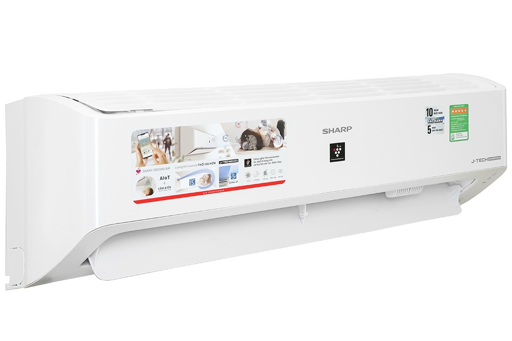 Điều hòa Sharp 1 chiều Inverter 1HP-9.000BTU AH-XP10YMW