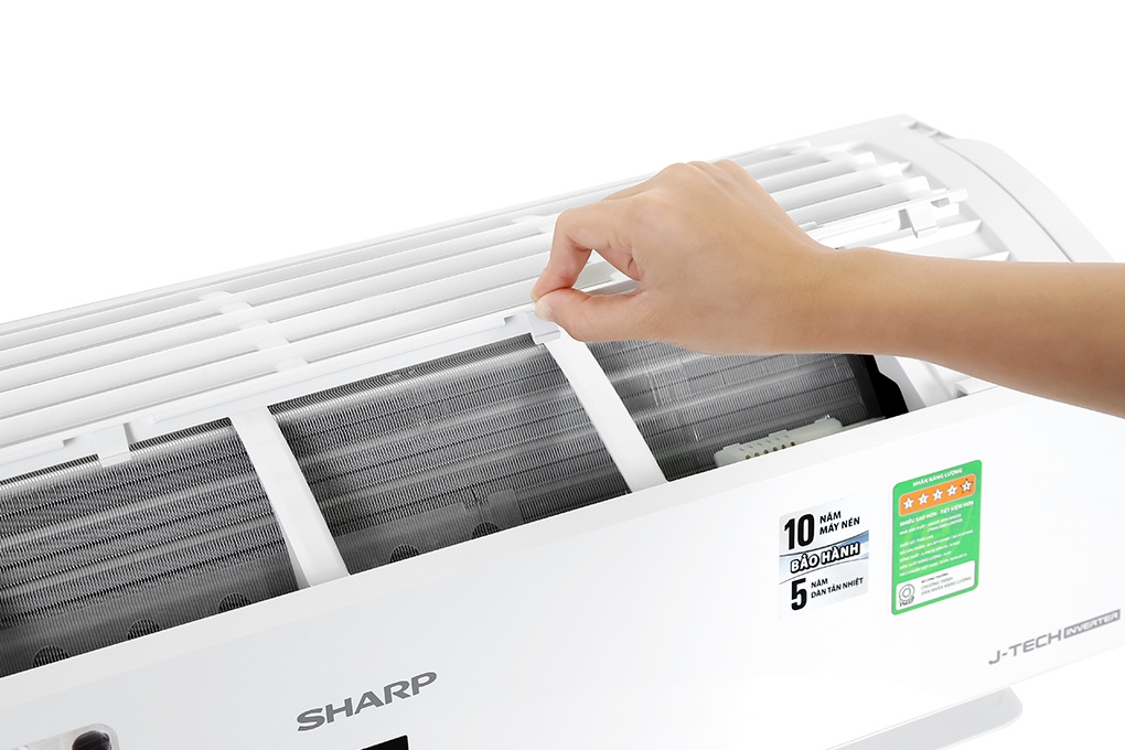 Điều hòa Sharp 1 chiều Inverter 1HP-9.000BTU AH-XP10YMW
