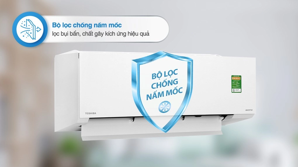 Điều hòa Toshiba 1 Chiều Inverter 24000 BTU/ 2.5 HP RAS-H24E2KCVG-V