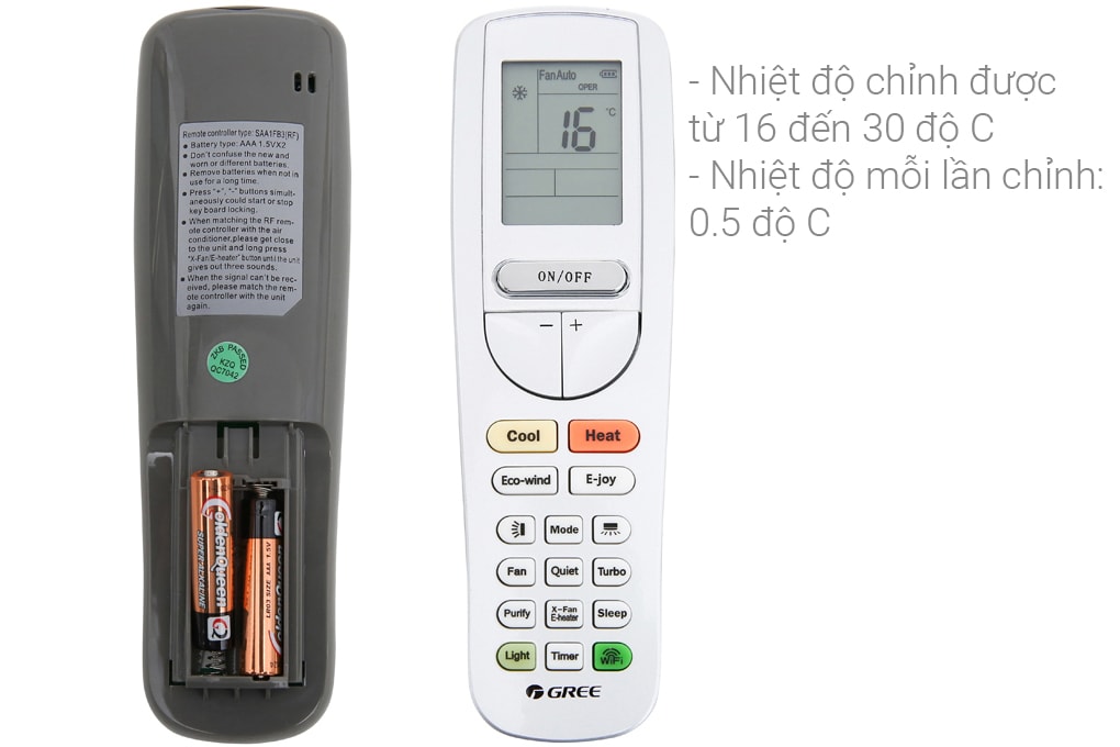 Điều hòa tủ đứng 2 chiều Inverter Gree GVH24AK-K3DNC6A 24000BTU