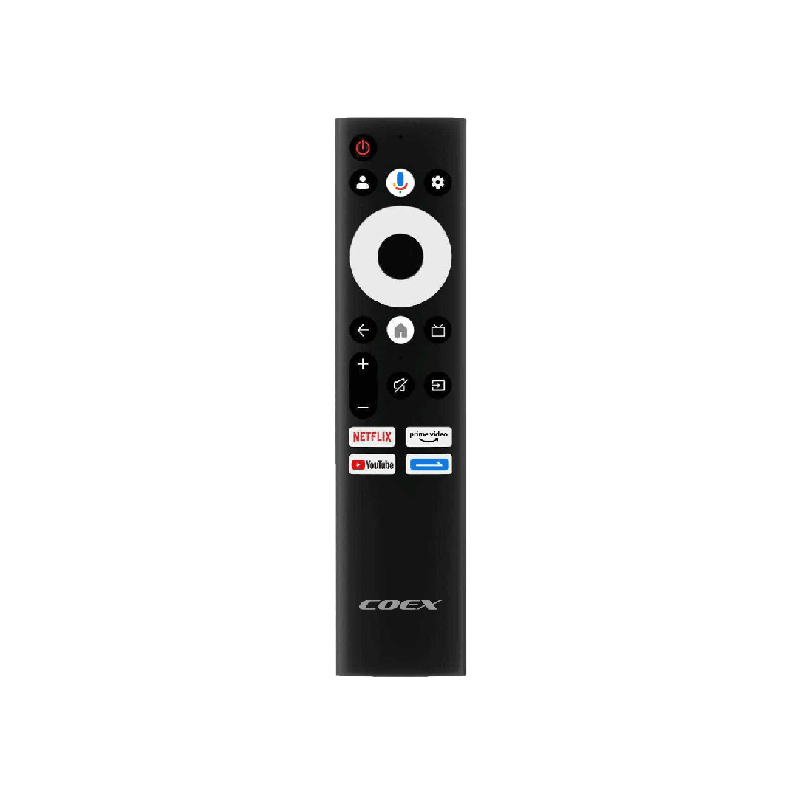 Điều khiên từ xa Androi/Google TV Coex HS-8A25-11 COEX RoHS REACH CBU +