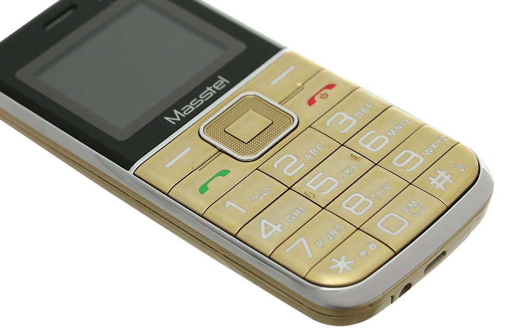Điện thoại Masstel FAMI 12 4G Vàng