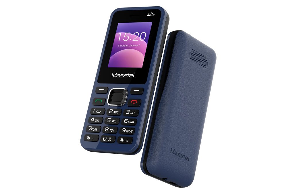 Điện thoại Masstel Izi 12 4G Xanh Dương