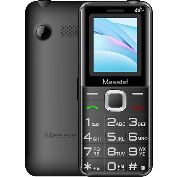 Điện thoại Masstel Izi 20 4G Đen