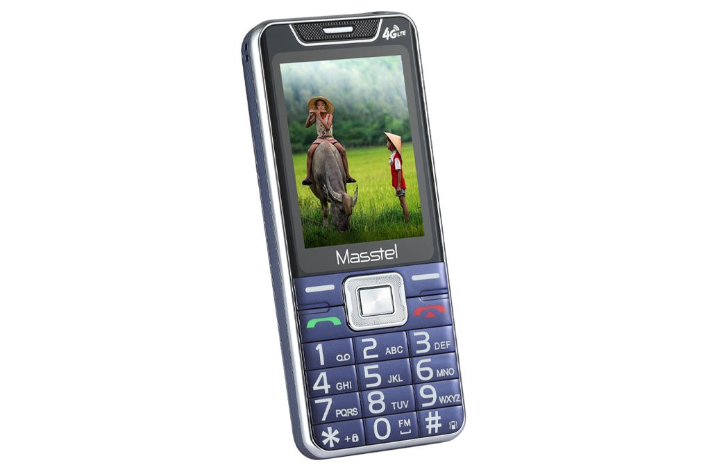 Điện thoại Masstel IZI 55 4G Xanh Navy