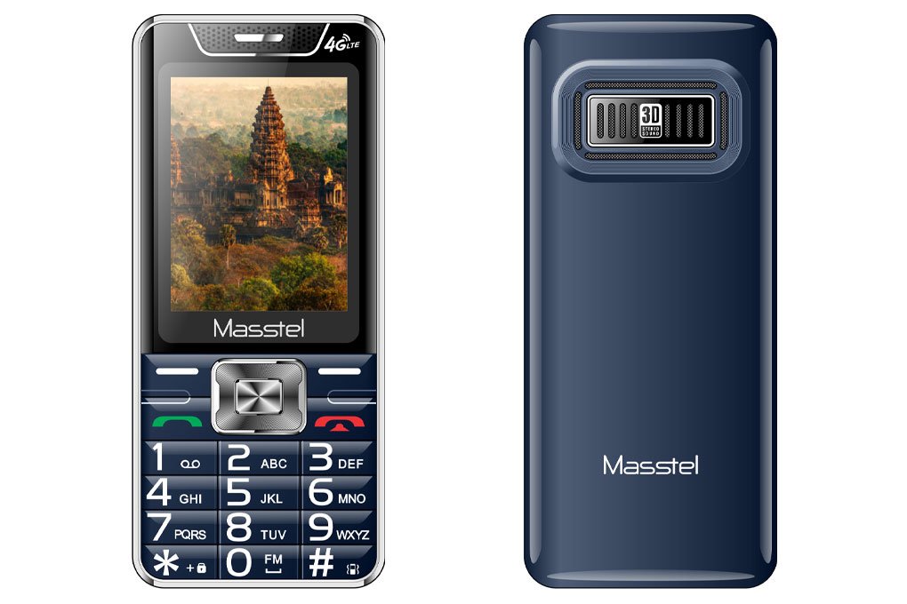 Điện thoại Masstel IZI 55 4G Xanh Navy