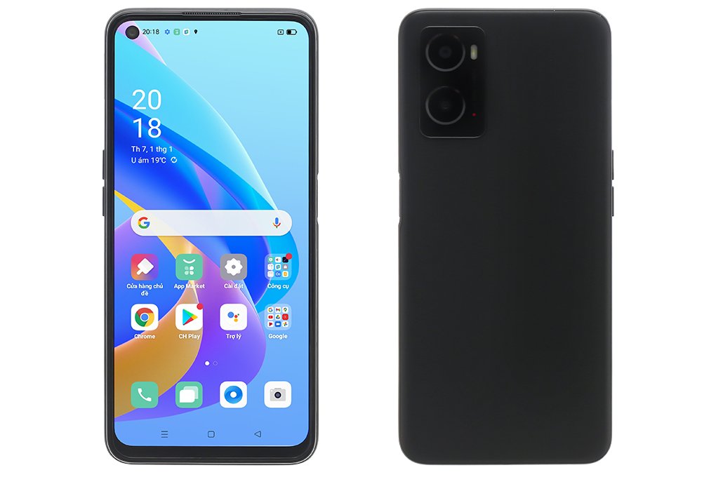 Điện thoại OPPO CPH2375 - A76 Đen Mạnh Mẽ