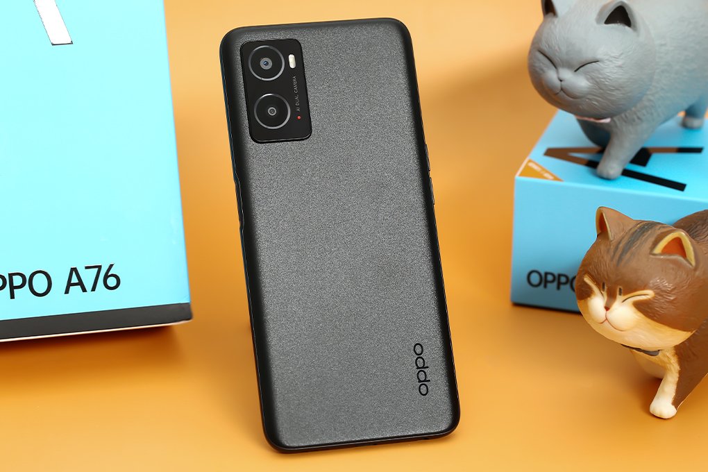 Điện thoại OPPO CPH2375 - A76 Đen Mạnh Mẽ