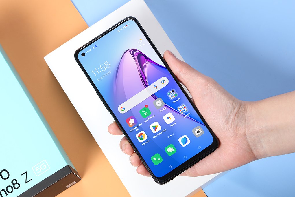 Điện thoại Oppo CPH2457 - Reno8Z 5G Đen