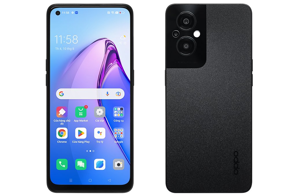Điện thoại Oppo CPH2457 - Reno8Z 5G Đen