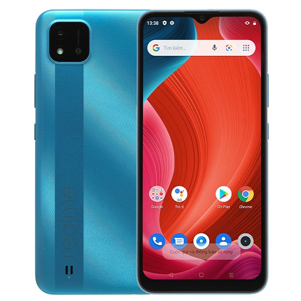 Điện thoại Realme C11 2021 (4-64) Xanh