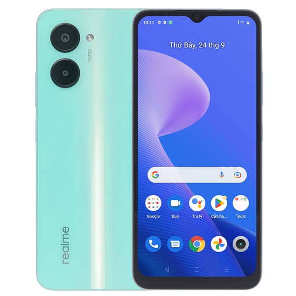 Điện thoại Realme C33 (3-32) Xanh