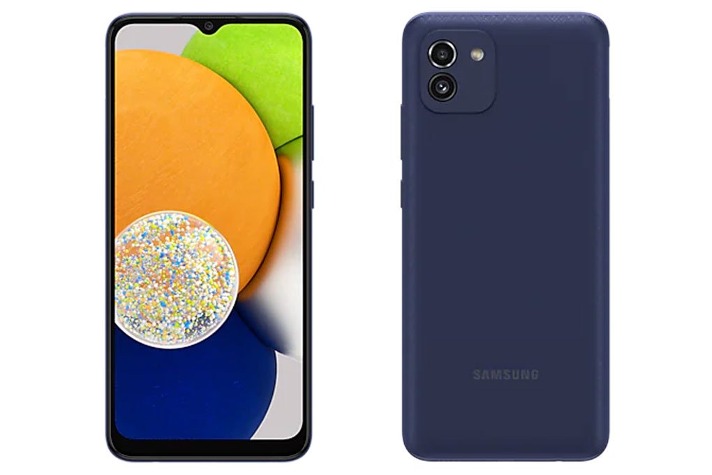 Điện thoại Samsung Galaxy A03 3+32GB Blue (DM)