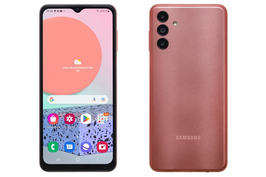 Điện thoại Samsung Galaxy A04s (4G+64G) A047F Đồng