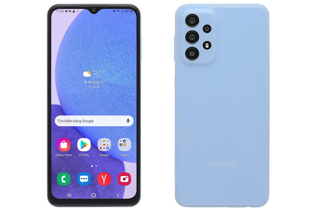 Điện thoại Samsung Galaxy A23 5G (4G-128G) SM-A236E Blue