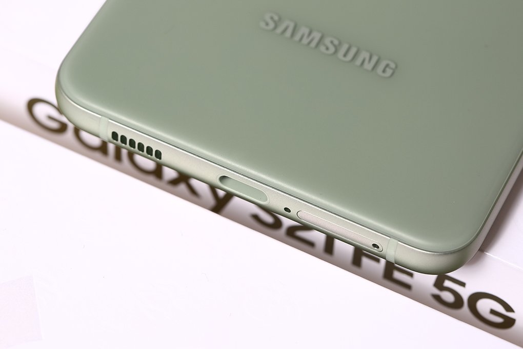 Điện thoại Samsung Galaxy S21 FE 5G (8+128G) G990E Xanh Olive