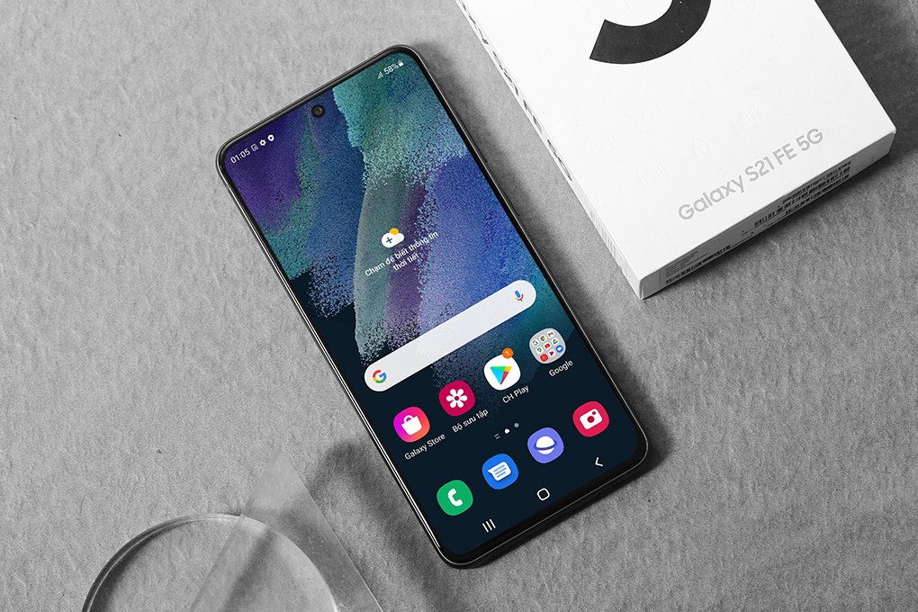 Điện thoại Samsung Galaxy S21 FE 5G (8+256G) G990E Xám Graphite