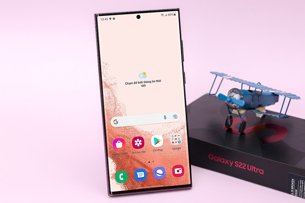 Điện thoại Samsung Galaxy S22 Ultra 5G S908E (12+256G) Đỏ Burgundy