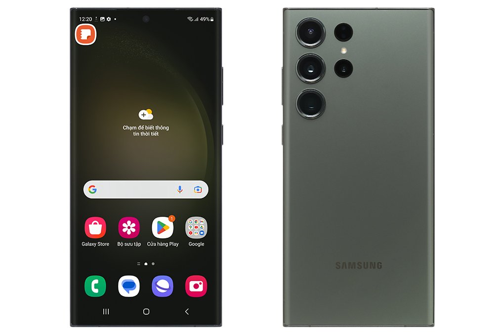 Điện thoại Samsung Galaxy S23 Ultra 5G (12+1TB) Xanh Green