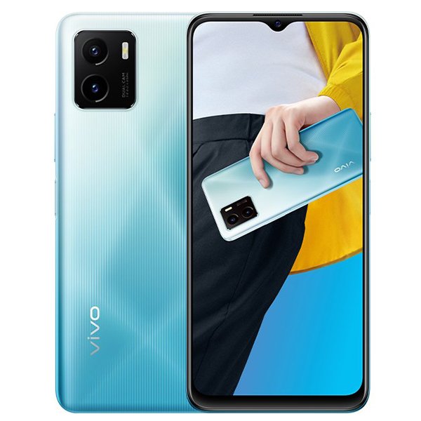 Điện thoại Vivo 2120-Y15s (3+32GB) trắng xanh