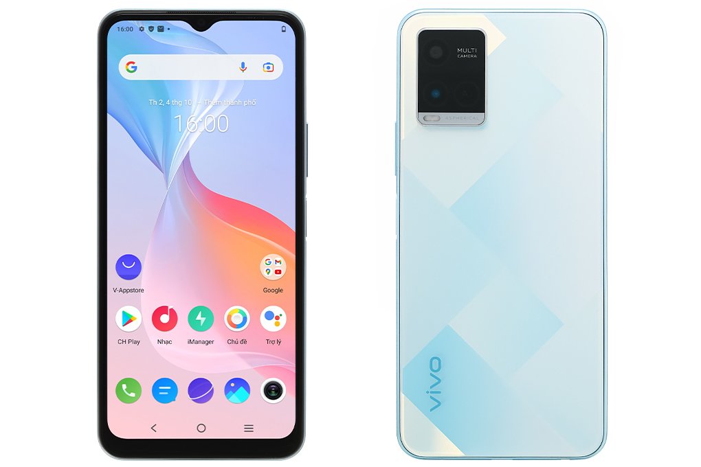 Điện thoại Vivo V2111 - Y21 (4+64Gb) Trắng