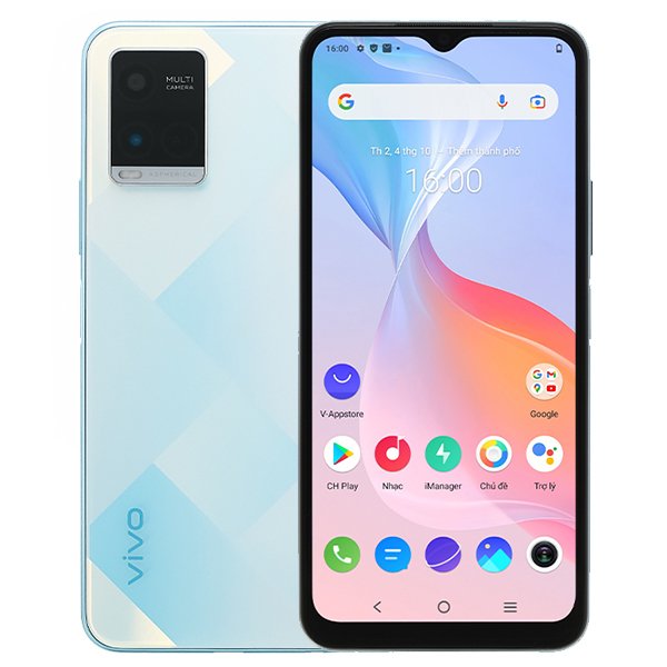 Điện thoại Vivo V2111 - Y21 (4+64Gb) Trắng